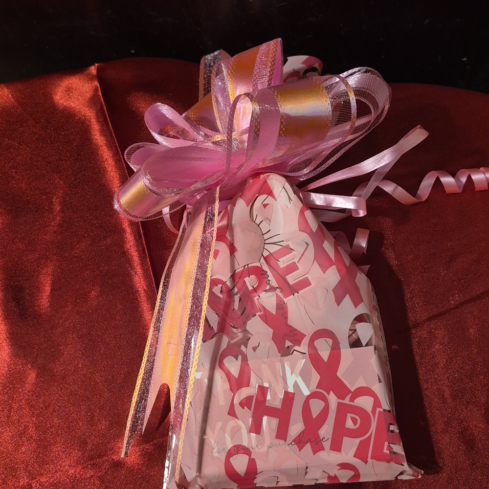 NEW 🐦 SMALL BUSINESS 🐦 TY CARDS💝Thick Card Stock 100 Count 🎀PINK Bows/Tradit - Picture 3 of 3